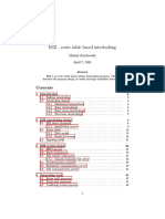 ESZ - Route Table Based Interlocking: Michał Grzybowski April 7, 2021