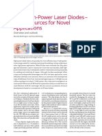 Blue High-Power Laser Diodes - Beam Sources For Novel Applications