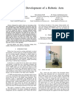 Design and Development of A Robotic Arm