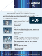 Creel Tensioning Program