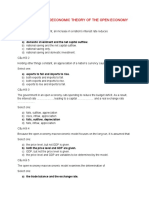 Unit 32: A Macroeconomic Theory of The Open Economy: A) Domestic Investment and The Net Capital Outflow