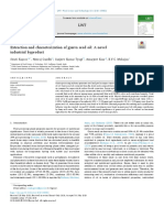 Extraction and Characterization of Guava Seed Oil - A Novel Industrial Byproduc