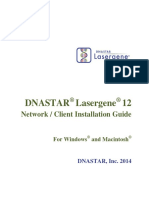 Silo - Tips - Dnastar Lasergene 12 Network Client Installation Guide For Windows and Macintosh