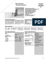 Current and Voltage Controls 3-Phase AC Max. Current Control Type S 178