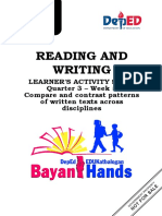 G11 - Q3 - LAS - Week5 - Reading and Writing