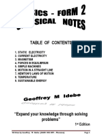 Table of Contents