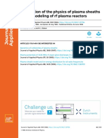 1986-Application of The Physics of Plasma Sheaths To The Modeling of RF Plasma Reactors