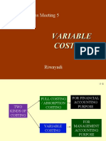 RWD 04 Variable Costing