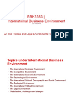 Ibe l2 Political Enviornments Facing Business