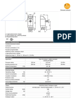 Product Characteristics: Pressure Sensors