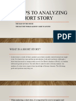 Steps To Analysing A Short Story