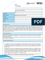 Assignment Brief - BTEC (RQF) Higher National Diploma in Computing