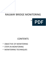 Railway Bridge Monitoring: Presented by Vineesh K P 10ME63R38