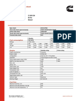 Model: C1500 D6 Frequency: 60 HZ Fuel Type: Diesel: Generator Set Data Sheet