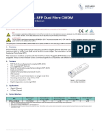 Sfcxx140Gexd - SFP Dual Fibre CWDM: CWDM / 140Km / Gigabit Ethernet