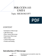 Basic Introduction of Microscopy With Types and Staining