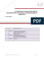 PCR Weak Results Guidance