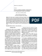 Impact of Hands-On Activities On Students' Achievement in Science: An Experimental Evidence From Pakistan