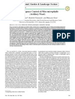 Postemergence Control of Pilea Microphylla (Artillery Weed)