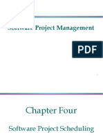 SPM - 4chapter Four - Software Project Scheduling