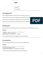 JSON - Introduction: Exchanging Data