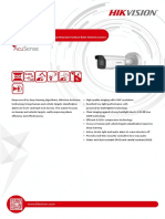 Ds-2Cd2646G2-Izsu/Sl: 4 MP Acusense Strobe Light and Audible Warning Motorized Varifocal Bullet Network Camera