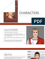 Characters of Julius Caesar