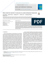 Huang Et Al. (2018) - Heavy Metal Ion Removal of Wastewater by Zeolite-Imidazolate Frameworks