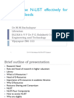 How To Use N-LIST Effectively For Research Needs