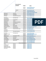 Training Liaison List