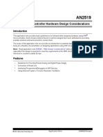 AVR® Microcontroller Hardware Design Considerations