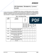 S I 4 8 2 2 / 2 6 / 2 7 / 4 0 / 4 4 A, S, L, D G: Ntenna Chematic Ayout AND Esign Uidelines