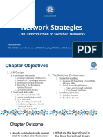 Network Strategies CH#1 Introduction To Switched Network