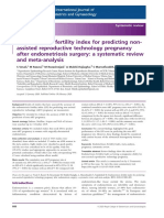 Endometriosis Fertility Index