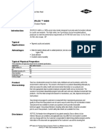 Technical Data Sheet Template