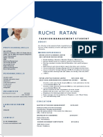 Ruchi Ratan - Resume - Nift