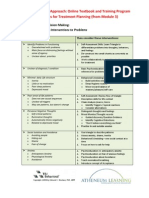 Treatment Plan Templates