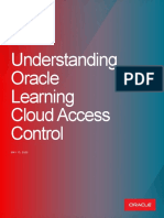 Understanding Oracle Cloud Access Control