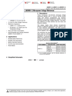 Lmx85-1.2, Lm385B-1.2 Micropower Voltage References: 1 Features 3 Description