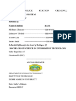 Online Police Station Criminal Management System: Name of Student