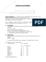 Surface Roughness