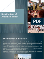 Short History of Romanian Music