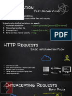 File Upload, Code Execution, LFI, RFI, SQLi, XSS