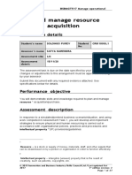 Plan and Manage Resource Acquisition: Submission Details