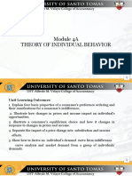 Mod. 4A Theory of Ind. Behavior