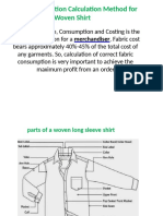 Fabric Consumption Calculation Method For Woven Shirt