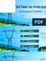 Electrical Industry: Powerpoint Template