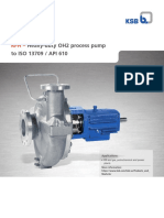 Heavy-Duty OH2 Process Pump To ISO 13709 / API 610: Our Technology. Your Success