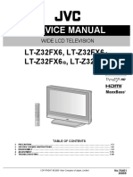 Service Manual: LT-Z32FX6, LT-Z32FX6, LT-Z32FX6, LT-Z32FX6