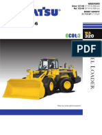 Cargador Komatsu Wa320-6